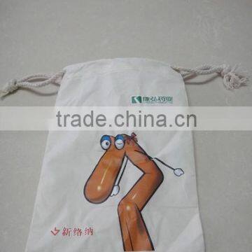 Factory wholesale heat transfer cotton string bag