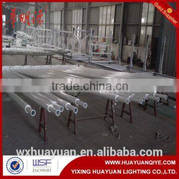 Double arm conical steel residential light 8m street pole                        
                                                                                Supplier's Choice