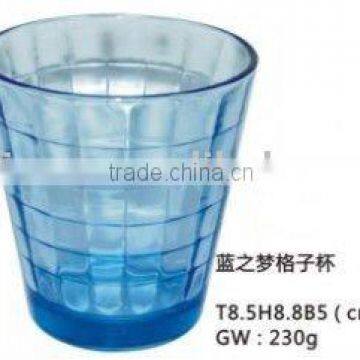 Blue Beer Glass Cup