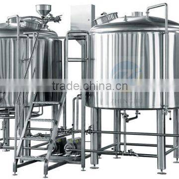 Direct Fired Pub Brewery Equipment , Home Stainless Steel Brewhouse For Wort Processing