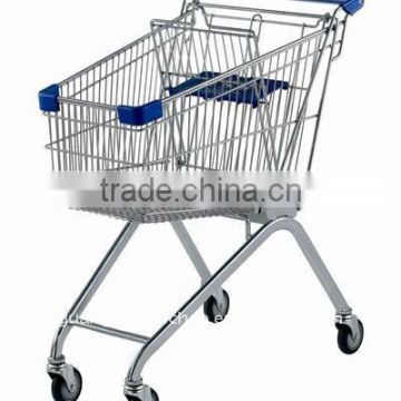 European style trolley/Shopping Cart in supermarket carts and trolleys