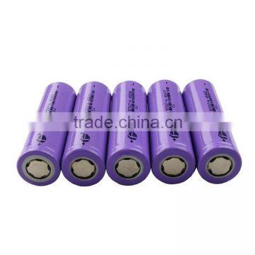 3.7V/2000mAh 18650 li ion high rate rechargeable battery