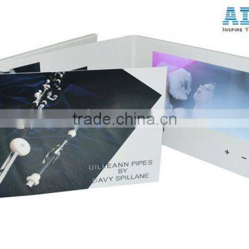 Paper Card + TFT Screen + USB Port + Lithium Battery Material 7 Inch Lcd Brochure Video Greeting Card photo-4