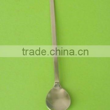 Stainless steel sundae spoon