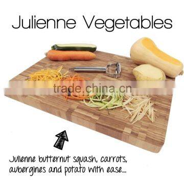 Ultra Sharp Stainless Steel Julienne Peeler Vegetable Slicer Julienne Slicer Kitchen Tool Kitchen Gadget photo-4