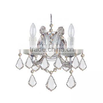 Cheap Plug in Bedside Cristal Wall Lamp for Bedroom photo-3