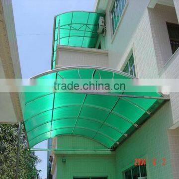 ISO Certificated High Quality Waterproof Polycarbonate Awning for Balcony with UV Protection