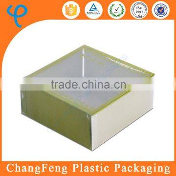 PET Plastic Empty Tea Box from ShenZhen