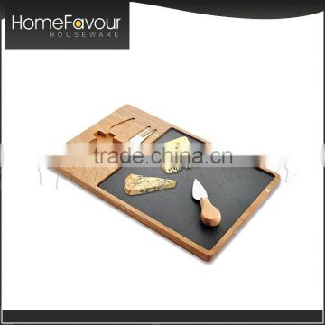 Production Assessment Factory Cheap Custom Cheese Tools Acacia Cheese Set