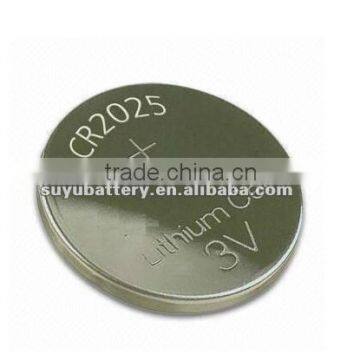 cr2025 rechargeable battery for led button battery lights / lir2025 / ML2025