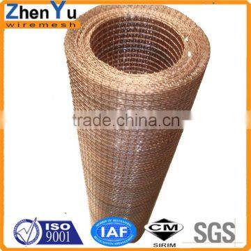 high quality crimped brass wire mesh