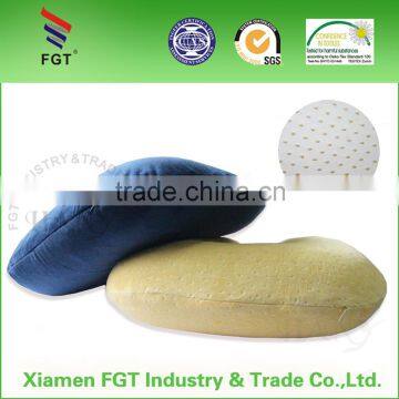 Elastic Printed Microfiber U Shape Medical Neck Pillow