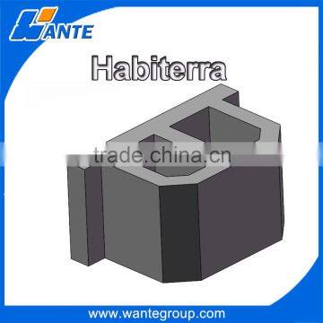 WANTE BRAND QT4-15 Double Hydraulic Block Machine Concrete Interlock Brick Making Machine photo-4