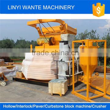 WANTE BRAND QT10-15 hollow brick baking-free brick machine color block machine