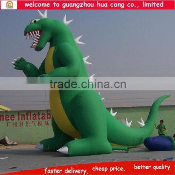 Giant inflatable dinosaur model for display , standing dinosaur inflatable replia for advertising