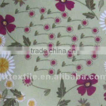 print 210D polyester waterproof fabric