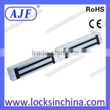 AJF Top Quality and Security 600lbs Stainless Steel Electromagnetic Lock for Double Metal Door Quality Choice