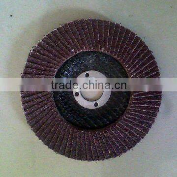 H539 100*16mm Brown Flap Disc From China photo-2