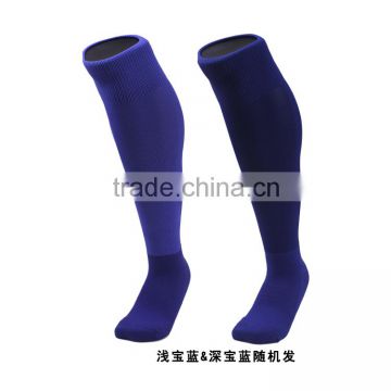 wholesale top sell top quality plain design soccer socks