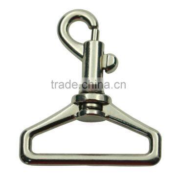 High quality Nickel free alloy 38mm metal spring clip hook for bag belt