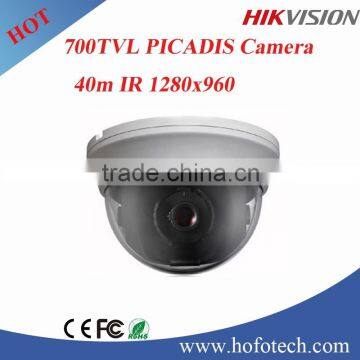 2016 new design Hikvision 720TVL IR Dome Camera Security Camera Hikvision OEM 720TVL PICADIS Indoor Dome Camera