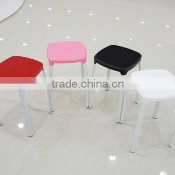 Cheap plastic metal stool 1535