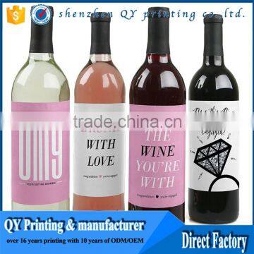 Customized drink bottle label maker made in China