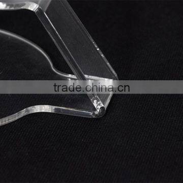 Wholesale Clear Acrylic Wine Single Bottle Display Rack With Custom Size