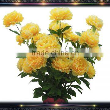 silk bouquet wholesale artificial peony flowers