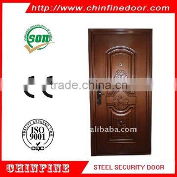 Modern style steel security door for new home (CF-146)