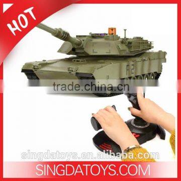 Hot Sale!2074s M1A2 42cm Large 1 14 Scale Hand lever Model RC Tank