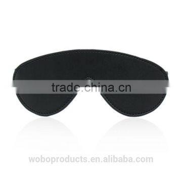 Fetish Adult Novelty Product funny Sex Toy PVC leather blindfold eye mask