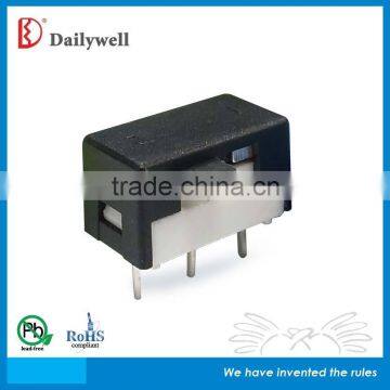 SPDT for P.C. Board Miniature Slide Switches