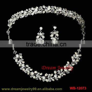 Best Quality Dream Fashion Jewelry High Quality Jewelry Set with silver Color Plated Charm Design for wedding