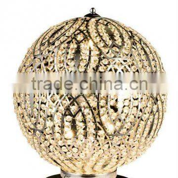 round ball crystal table lights & mini table lamp & crystal beads desk lamp T400 New