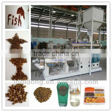 SPH-70 Floating Fish Feed Pellet Extruder Machine With Dry Method