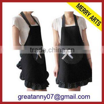 Yiwu Factory Cheap Wholesale Apron Adult Long Kitchen Bib Aprons
