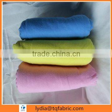 good quality 20sx10s 100% cotton plain color dyed flannel fabric 150gsm for Philippines