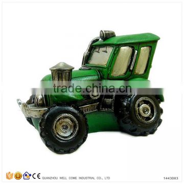 Resin Decoration Farm Tractor Toy Models