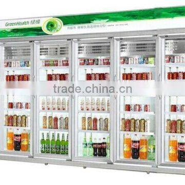 Glass Doors Liquor Drinks Display Fridge