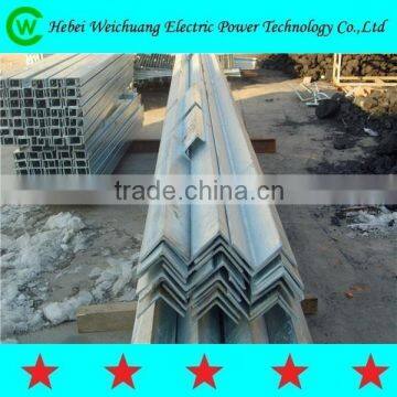 Famous Brand Hot Dip Galvanized Steel Angle Beam/Pole Arm/Cross Arm for Overhead Transmission Line Accessories