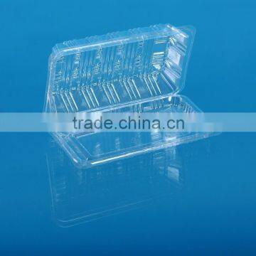 Transparent Disposable Plastic Food Pastry Container