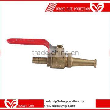 HY002-020F-00 Fire hose reel jet spray nozzle,ball valve nozzle