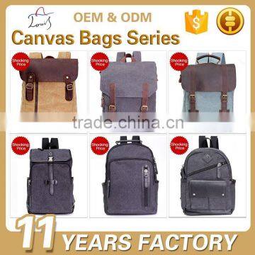 High Quality Black Leather Shoulder Strap Bag Men Manufacturer photo-4