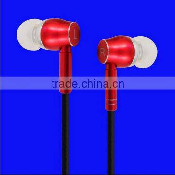 3.5mm in ear earphone for metal earbuds mp3 earphone