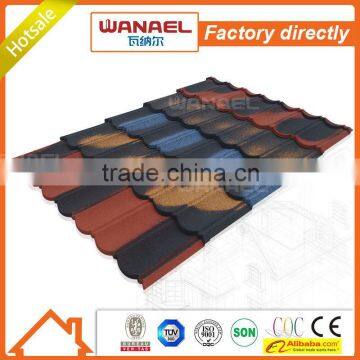 Super Strong Adhesive Stone Coated Metal Making Roofing Tiles photo-5