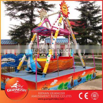 New design and hot sale Amusement rides mini pirate ship for sale