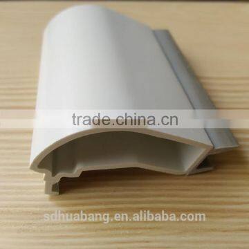 rubber co-extruded upvc profile glazing bead for windows and doors/pvc plastic extrusion