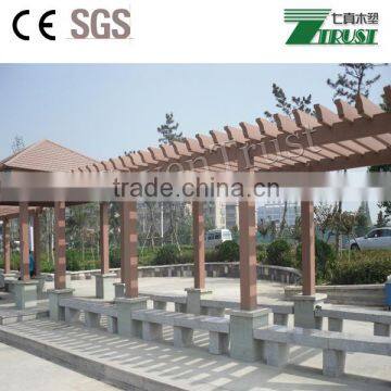 GOOD QUALITY WPC Pergola From China, Landscaping Materials photo-4