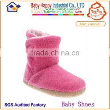 Guangzhou infant girls boots wholesale cheap beautiful baby soft shoes